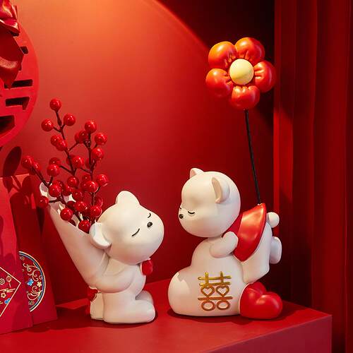 闺蜜婚的新礼物高级实创意结婚礼品送新娘朋友订SHBB2541婚摆用件