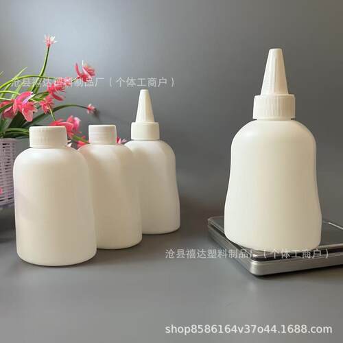 200ml尖嘴瓶子衣物除霉剂去油王瓶HDPE美缝点胶瓶塑料瓶