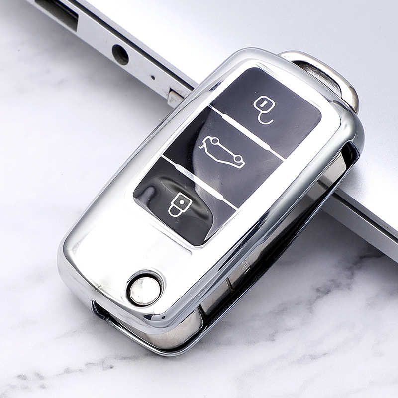 适用于大众钥匙套全包帕萨特宝来朗逸速腾迈腾朗行途观凌渡汽车壳