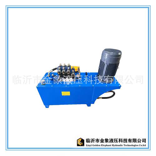 液压泵站15W立十通径四联保压调速电溢FC泵系列风冷250L液压系统