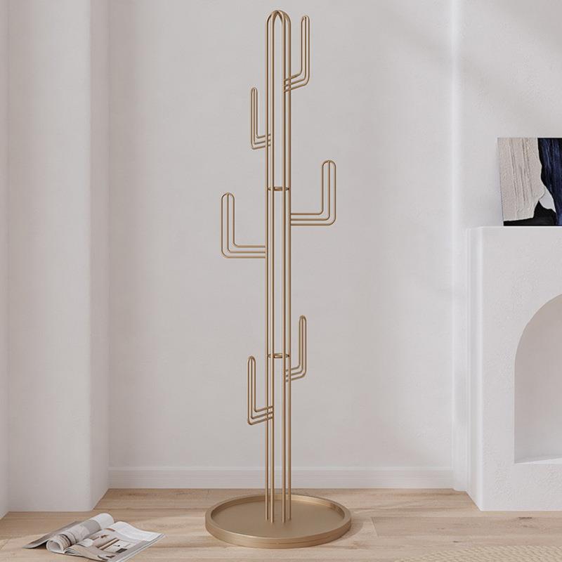 代简约OLD-5692风设计师创意仙人现掌架落挂地卧室衣衣架小户型隔