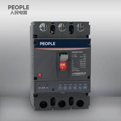 中人民电器R开DM5E-250M塑料SDP外壳式漏电国断路器(电子式)关502