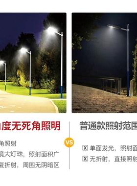 OXB冠禾新款太阳能灯人体感应户外庭院灯新太农村路灯一体路化阳