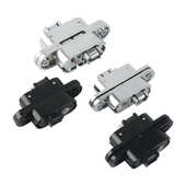 隐形门合页暗门隐形铰链三维可调隐藏十字外开木门暗装 暗藏折叠门