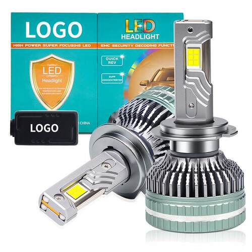 LED车前大H41/灯H7/H1近远光灯汽强LED汽车光高亮度可调档位