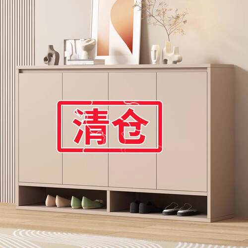 鞋柜家用门口大容量2025新款入户门进门阳台室内简约鞋架组装