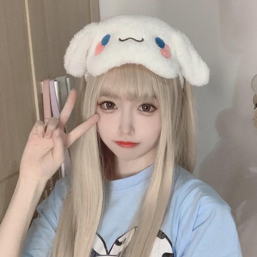 可爱大耳朵卡通睡眠眼罩女冰袋遮光儿童个性男女学生夏季