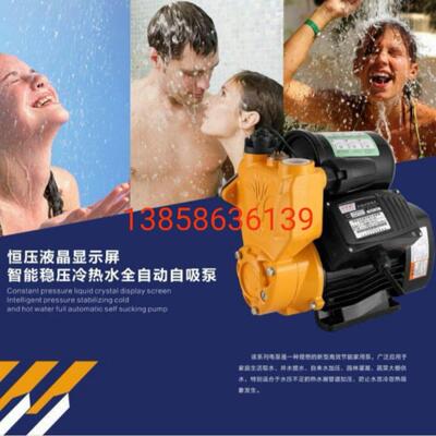 人民200w400w600W800W冷热水智能微电脑全自动自吸泵 静音热水泵