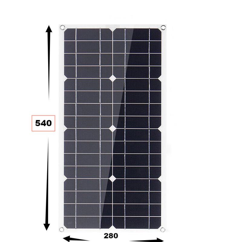 跨境25w18v282柔性太阳能卖板太阳能光伏板户外便携充电露热营车载
