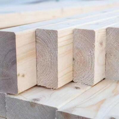 建筑方木工地用木方桥梁枕木垫木木龙骨木跳板方木条松木方花旗松