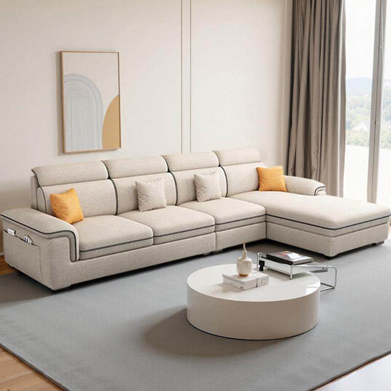 2026新款贵妃沙发组合小户型奶油风简约现代出租房客厅三人位沙发