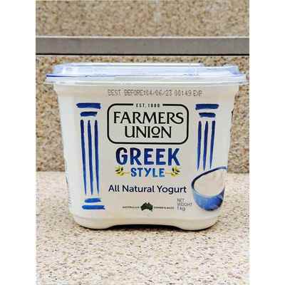 希腊发酵乳益生菌天然无糖酸奶乳酸菌FARMERS UNION GREEK YOGURT