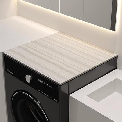 洗衣机上方防水隔板置物板家用浴室防晒方形盖板顶板烘干机上木板