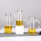 厂家直供用大容量玻油壶醋防漏油瓶调JVJ料瓶家厨房用品香油璃壶
