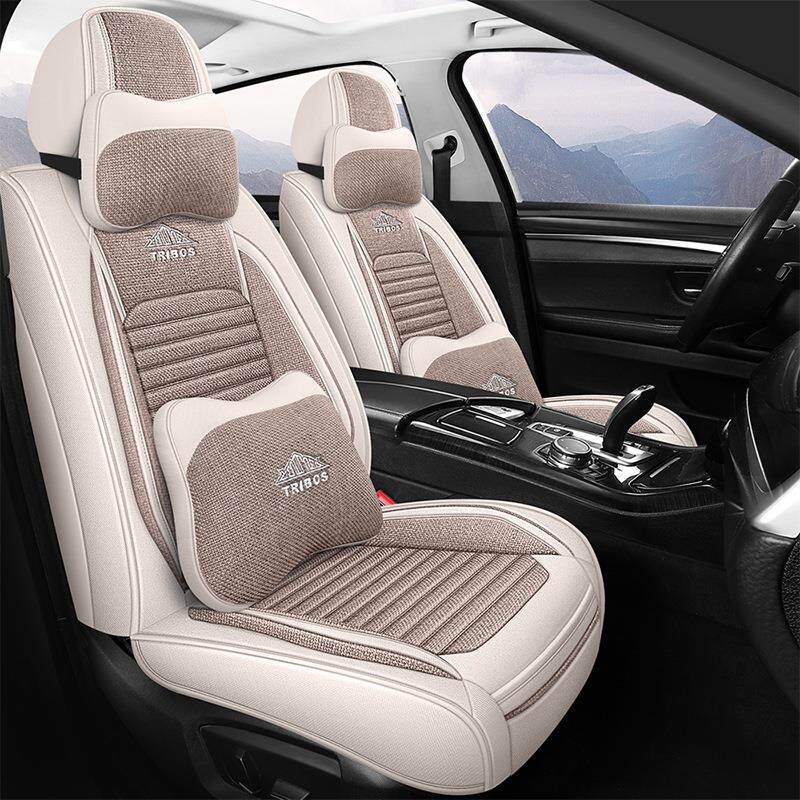 2023款大众宝来汽车座套专用全包22款座垫四季通用座椅套亚麻坐垫