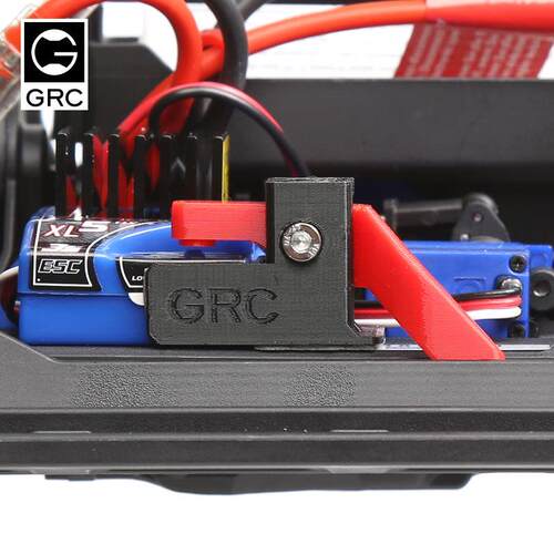 GRC TRX4 ESC Easy Start 3D打印 电调开关支架免拆车壳开关电调