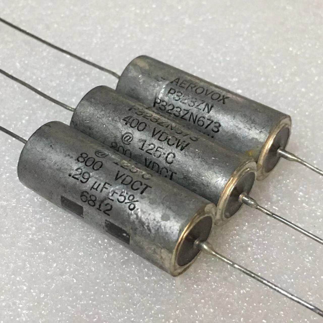 全新 AEROVOX 400V/800V 0.29UF 代 0.33UF 铜壳耦合油浸电容