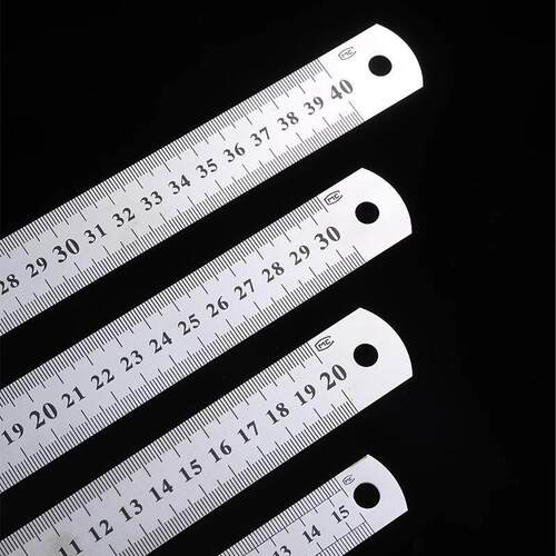 Thickened Stainless Steel Ruler, High Precision Measuring Ru