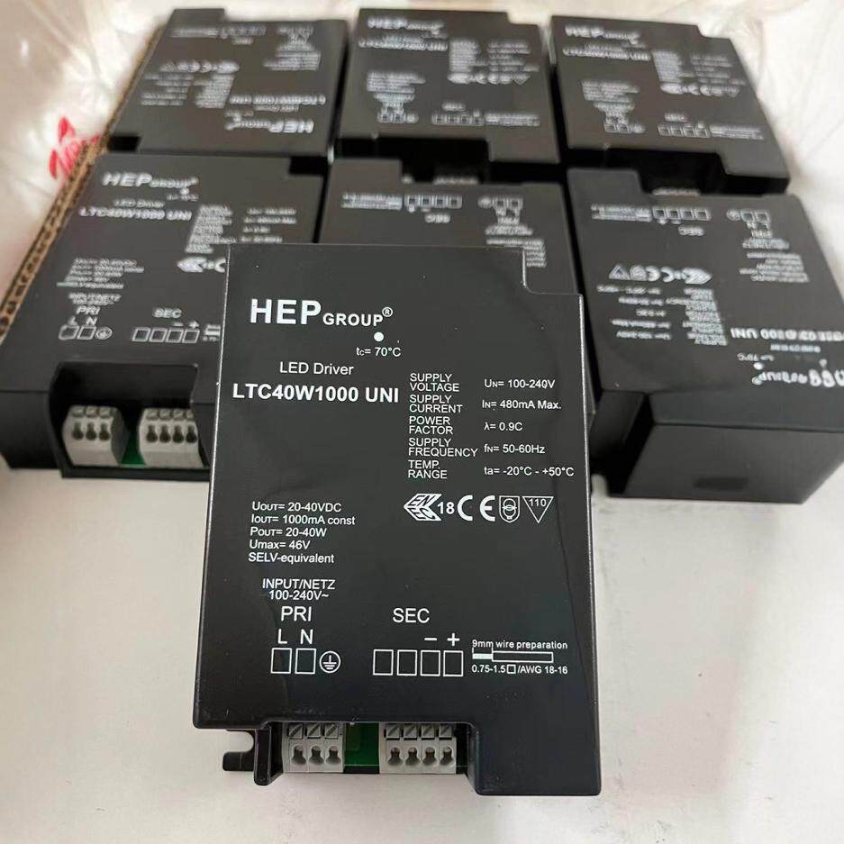 LED驱动器 HEP GROUP LTC40W1000 UNI 变压器 100-240V 480mA