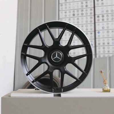 适用奔驰amg轮毂1819寸e300c200S450glc63迈巴赫大饼改装锻造