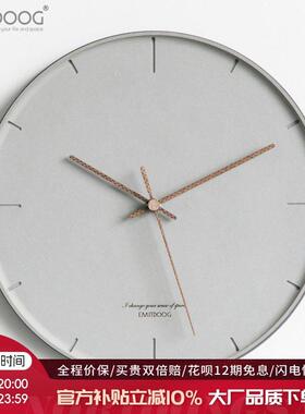 EMITDOOG轻奢时钟表挂钟客厅现代简约创意艺术北欧墙面装饰家用