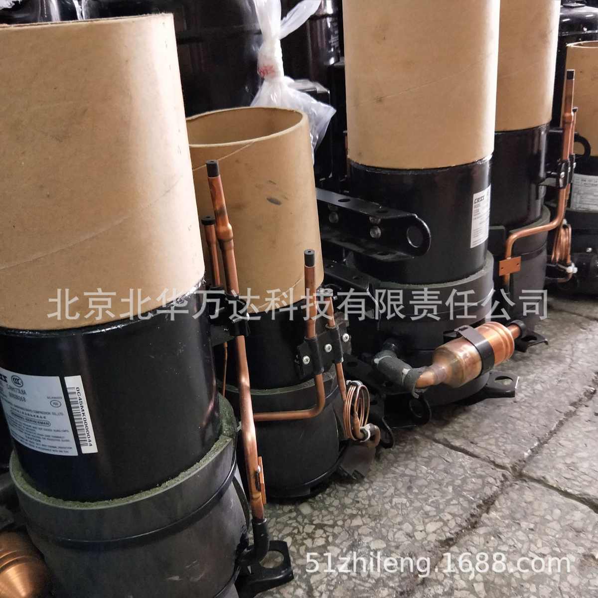 全新C-RH75E4A C-RH110E4A卧式低温压缩机适用冰柜