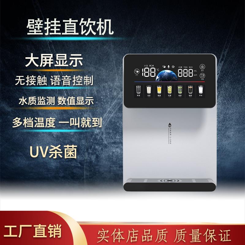 新款壁挂管线机智能语音饮水机多档调温家用冷热直饮机即热