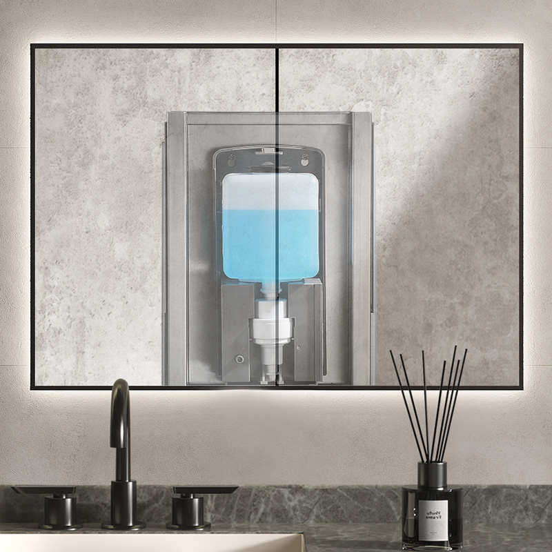 工厂直销外贸镜后隐藏免接触智能感应皂液器不锈钢暗装,家装主材,水槽皂液器,淘宝优惠券,粉丝福利购,淘宝优惠卷