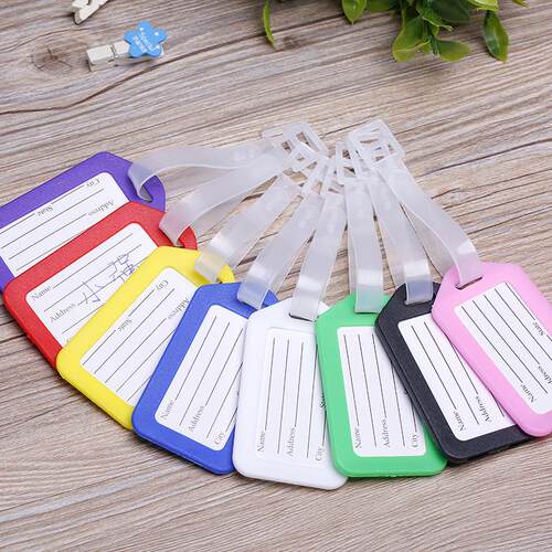 Luggage tag, suitcase label, luggage tag for flight, travel