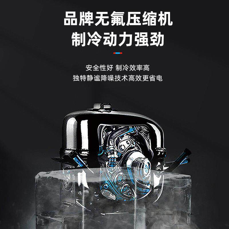 爱酷三温三控阶梯点菜柜烧烤冰台商用展示柜冰箱冷藏明档饭店摆台