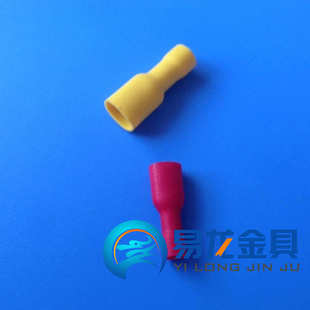 4.8 母全绝缘接头FDFD110 2.8 250 6.3插簧压着接线线ZT 187