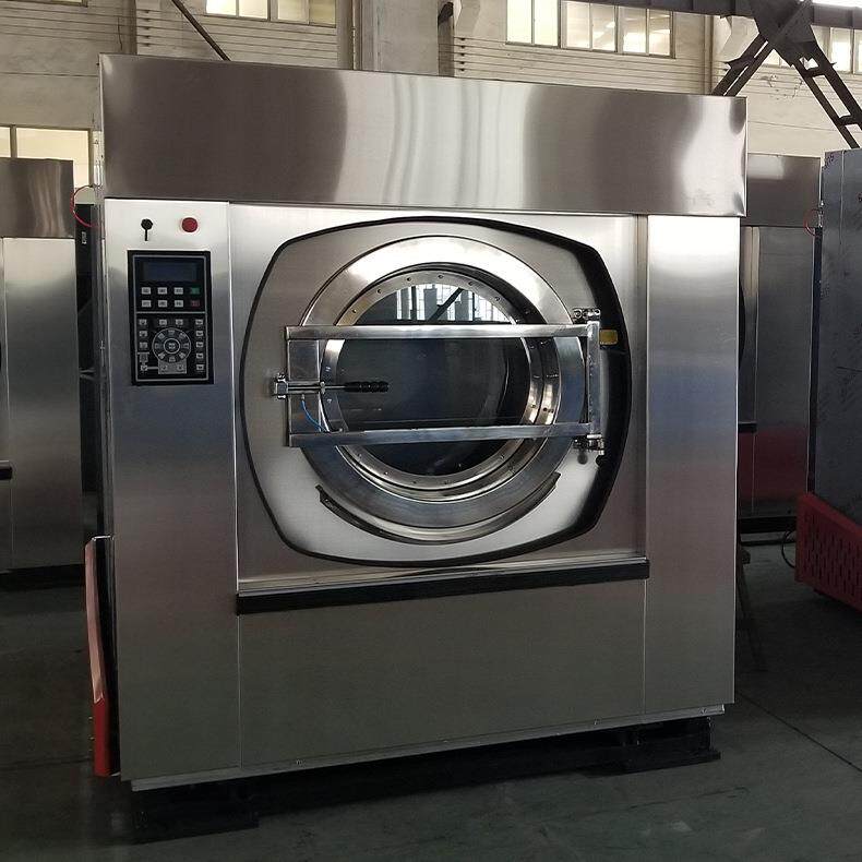厂料家销自出涤脱水机大型工业洗衣机全自动出料SXT-120洗脱直一