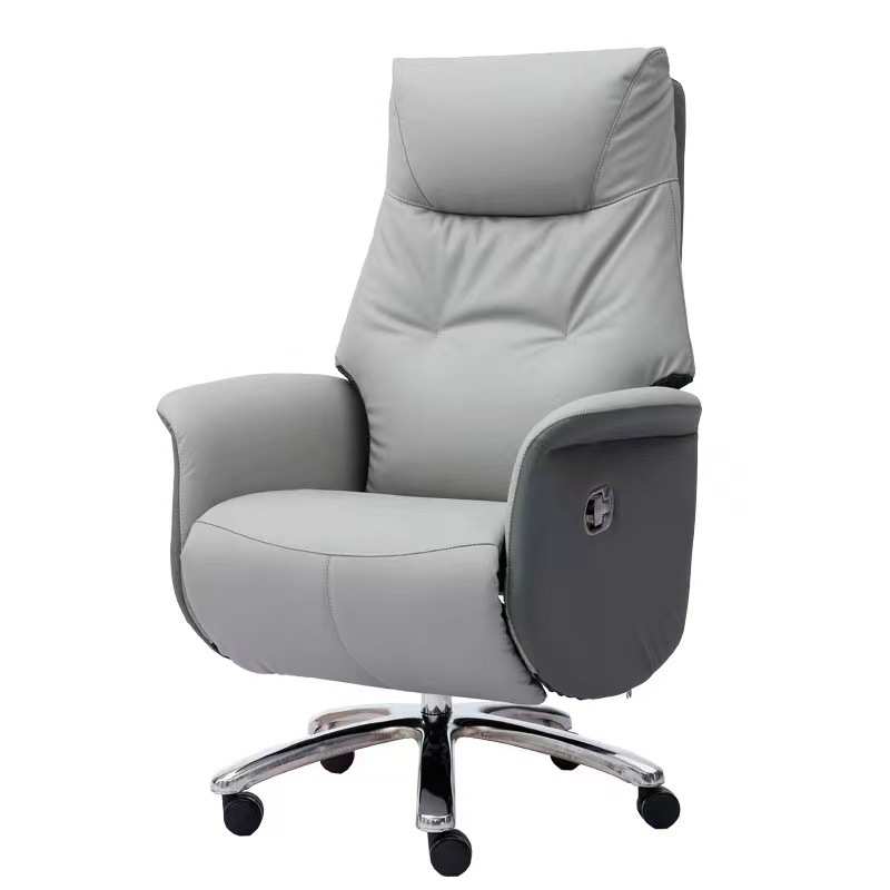 老板椅可躺办公椅时尚书房椅子舒适久坐电脑椅大班椅家用椅