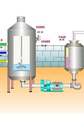 控制恒压化工自动化控制系统智能成套釜 dcsplc反应供水柜