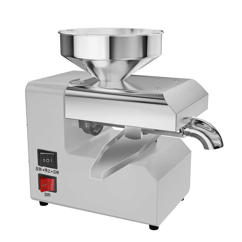 直播代发R6榨油机不锈钢家用榨油机小型商用榨油机oil press