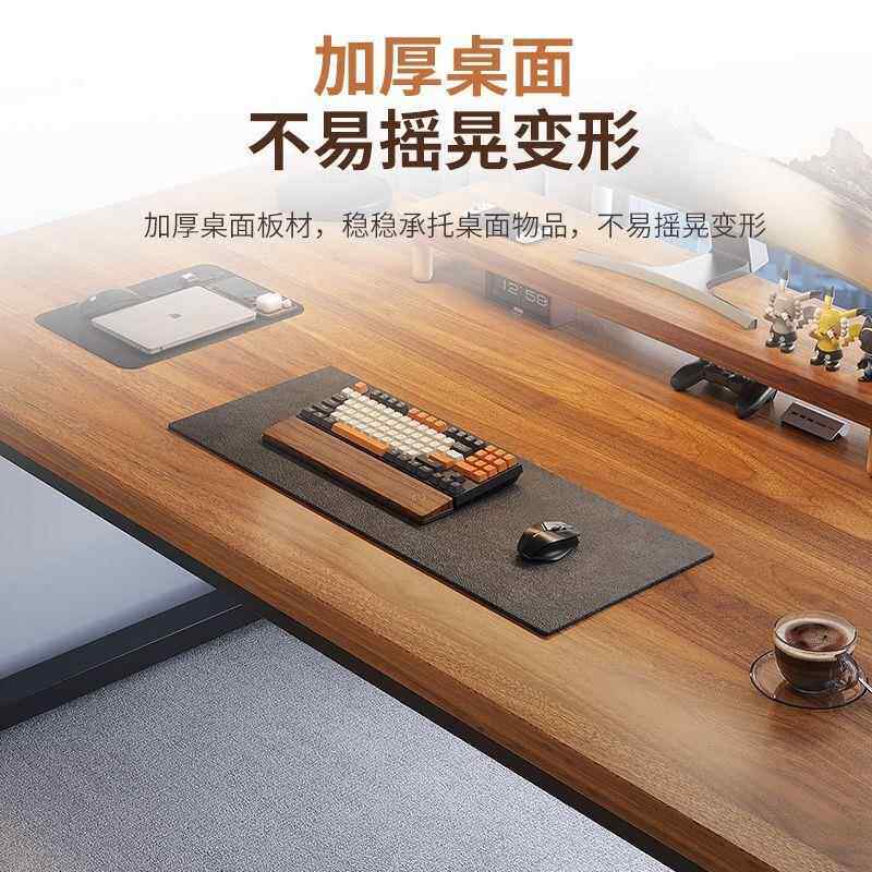 电桌台式家用简AV脑书办公桌简约现易作台租桌房卧室学习写字桌