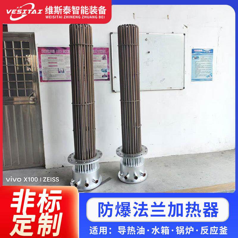 电热管电蒸汽锅炉加热管水箱加热器不锈钢电热管防爆不锈钢法兰