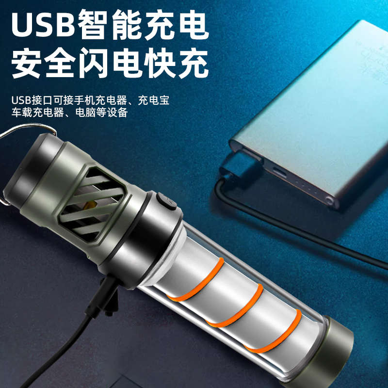 新款多功能营地灯户外灯双螺旋野营户外照明驱蚊露营高容量氛围灯