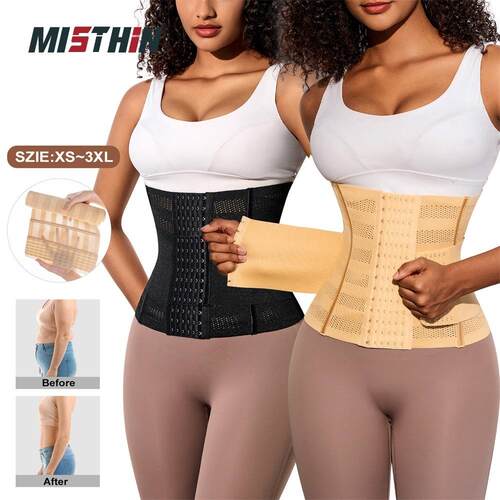 multisize elastic waist trainer hourglass under bust body