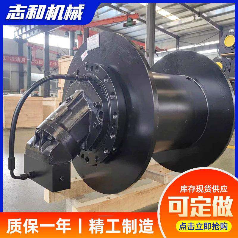 随车直臂吊液压绞车多种型号直臂起重机柱塞马达液压绞车减速机