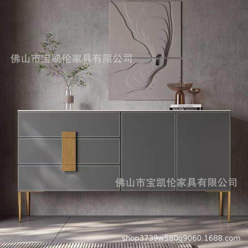 意式极简马鞍皮餐GEZ柜客厅靠墙物奢柜高脚轻收纳边柜入储户玄关,鲜花速递/花卉仿真/绿植园艺,其它园艺用品,淘宝优惠券,粉丝福利购,淘宝优惠卷