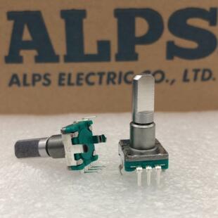ALPS原装EC11E09244BS旋转编码器带按键开 关18定位音响音量调节