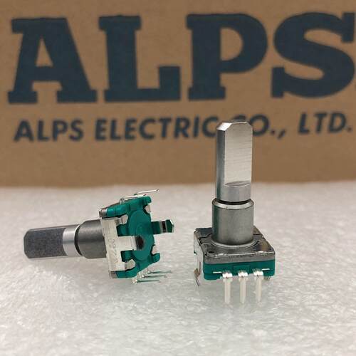 ALPS原装EC11E09244BS旋转编码器带按键开 关18定位音响音量调节