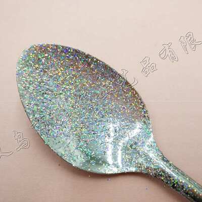 耐溶剂镭射银0.4-2MM 64128PET金葱粉美甲细闪粉亮片化妆圣诞礼品