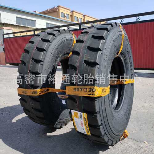 风神矿用纹轮胎12.00R20卡车轮胎羊角花12.00丝r210矿山钢轮胎428