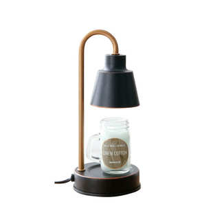 现代简约香薰灯融蜡灯可调光台灯北欧复古卧室台灯香薰炉机融烛灯