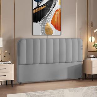 2I2205新款 单买落ZHY地床板床轻奢头软包靠背板单独全头实木成人