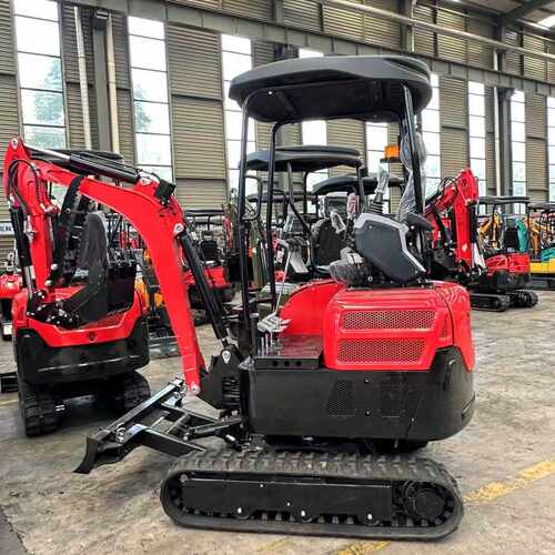 跨境小型挖掘机ht20挖机2吨工程农用钩机液压先导挖土机
