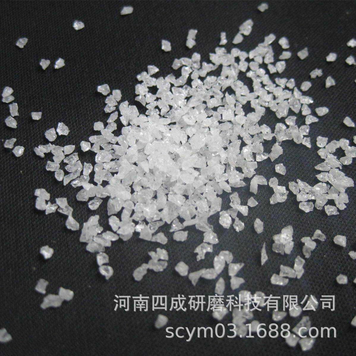白刚玉在装修行业的应用/室内装饰品表面喷砂美化用白刚玉磨料