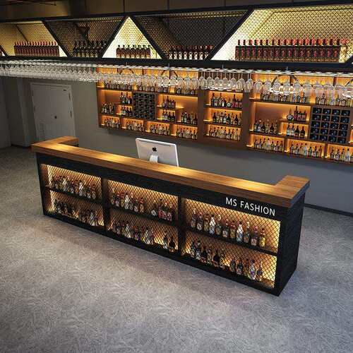 工业风复古收银台酒吧饭店餐厅烧烤店吧台健身房舞蹈室前台接待台